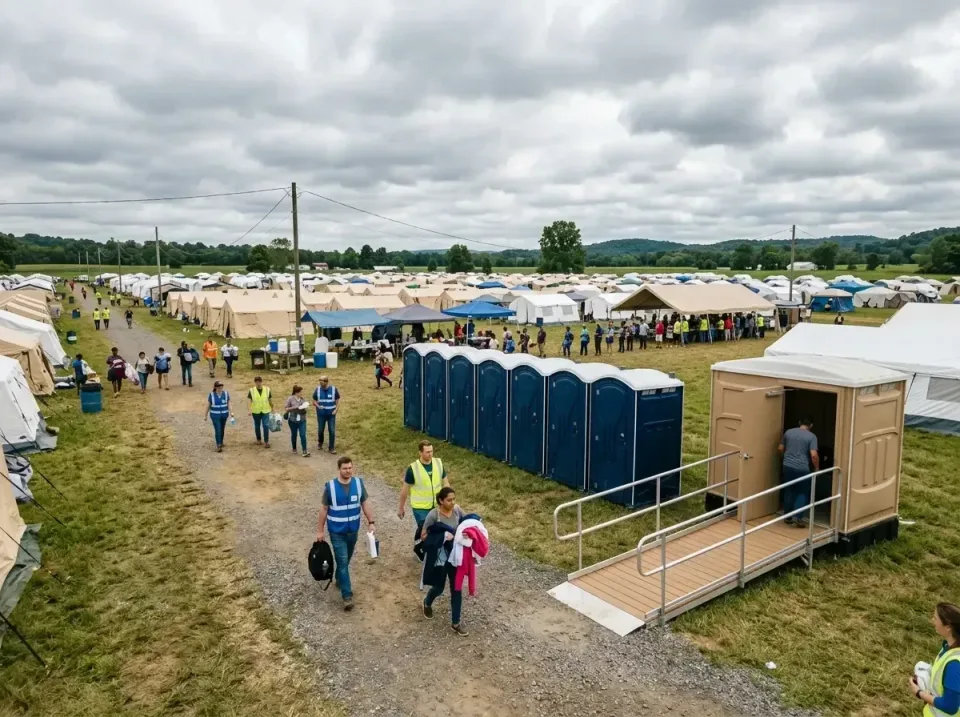disaster-relief-camp-restrooms-010 — frequently asked questions, Dumpster & Portable Bathrooms Rental in Elim, PA